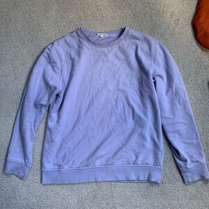 Richer poorer perrwinkle/lilac/lovender cotton pullover medium